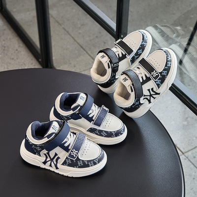 儿童运动鞋真皮男童女童鞋子