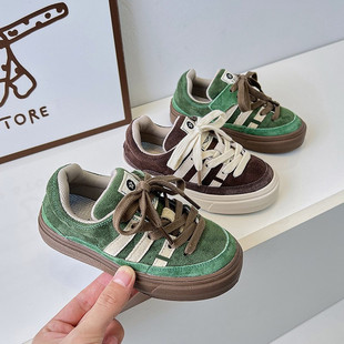 儿童鞋子2026春秋新款女童板鞋男童德训鞋运动鞋春款中大童小孩潮