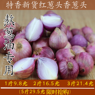 特香农家单粒红葱头新鲜小葱头特香葱头干葱头种子葱油酥卤肉肠粉