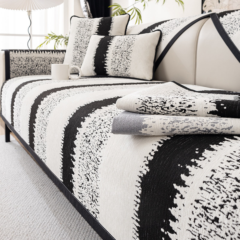 沙发垫四季通用防滑坐垫子全包万能沙发套罩北欧简约靠背垫盖布巾