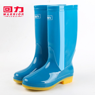 回力雨鞋女防冻高筒加绒保暖防水防滑胶鞋四季通用工作耐磨靴加厚