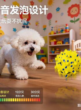 嗨耐中大型犬自宠物爆球解闷咬坏玩具球爆咬狗狗小的磨牙实心球