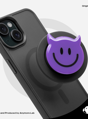 Magsafe磁吸支架气囊适用苹果15iPhone15promax 伸缩懒人超薄个性