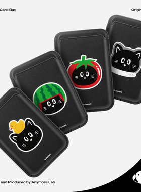 Jascent原创磁吸magsafePU卡包适用于苹果手机壳极简个性创意