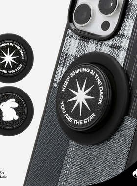 Jascent原创闪粉效果氛围感磁吸Magsafe手机支架适用iPhone配件