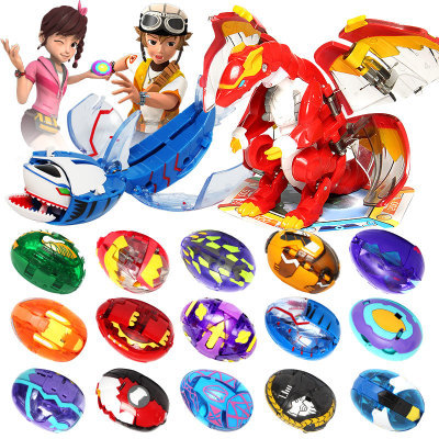 灵动创想玩具天炎战龙变形蛋