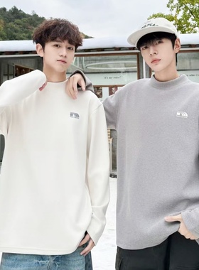 乔迪丹娜冬款2025男大童加绒打底衫厚青少年学生半高领保暖德绒衫