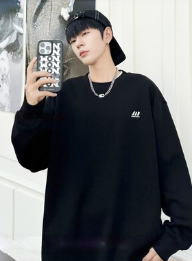 乔迪丹娜秋冬2025男大童圆领亲肤打底衫青少年学生抗菌发热圆领T