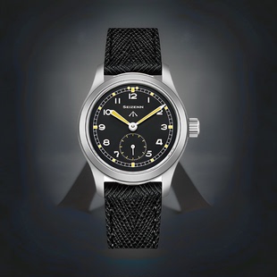 二战蓝宝石男机械表防水夜光复古 同价优选 复古玩家甄选