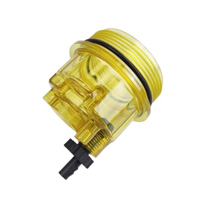 PL420油水分离滤杯底盖1000422381柴油滤清器底部杯子粗滤透明杯