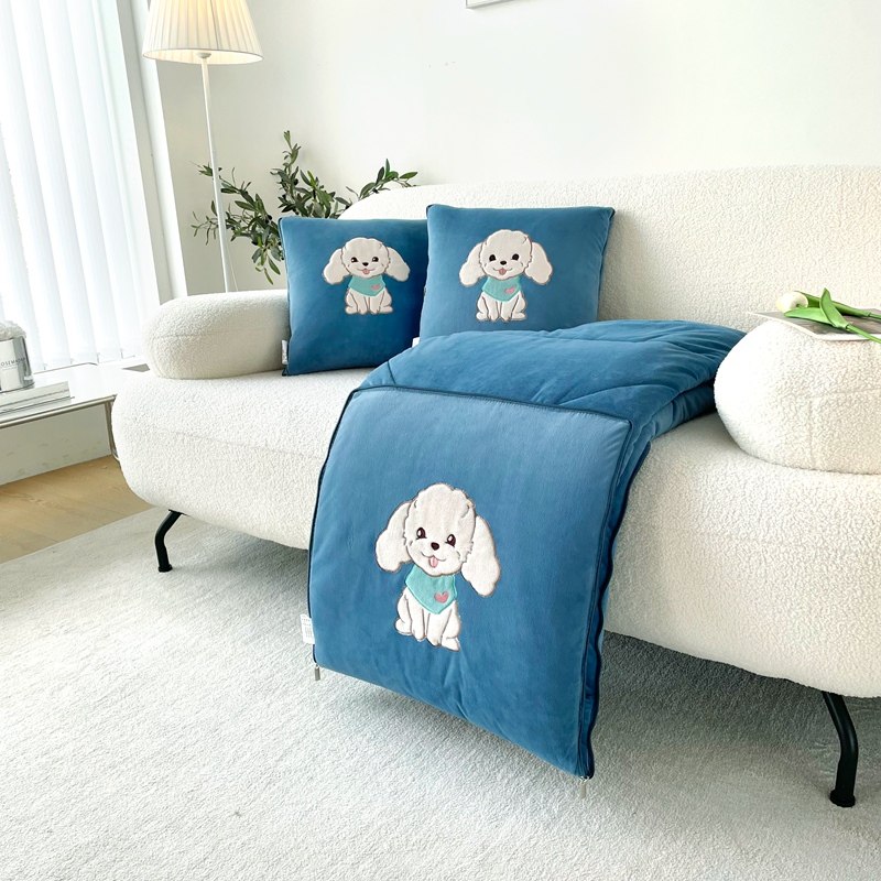 A类卡通抱枕被子两用三合一汽车午睡午休空调被子可拆洗靠垫被,居家布艺,抱枕被,淘宝优惠券,粉丝福利购,淘宝优惠卷