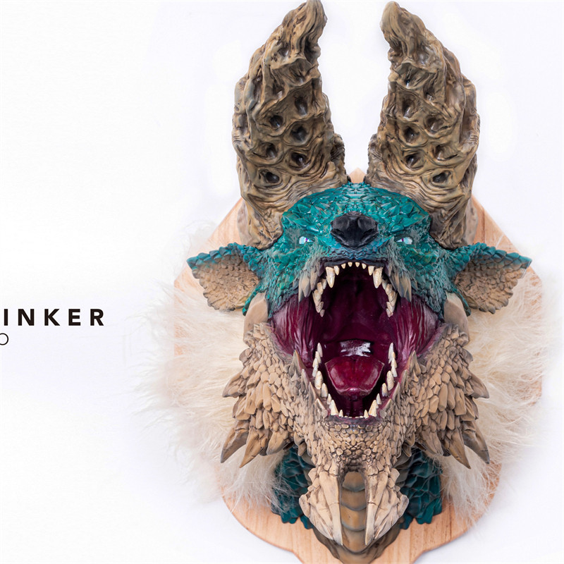 雕像 Spark Thinker Studio 怪物猎人 雷狼龙  雄 火龙 头部 现货