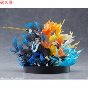 ANIPLEX 剧场版 鬼灭之刃 无限列车编 我妻善逸 狯岳 手办预