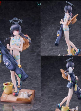 Solarain青时雨 蔚蓝档案 霞泽美游 泳装 特典 1/7 现货 手办