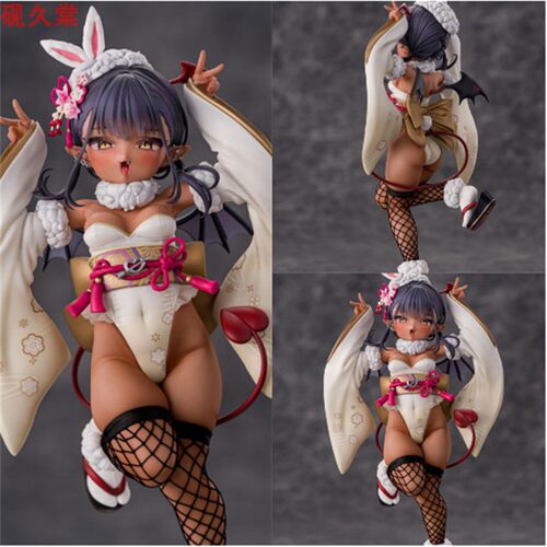 手办预 Kiwi Toys 褐色小魅魔 和服兔女郎 原画虎 1/7