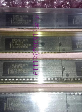 P8052AH  英特尔 MROM 8位微控制器 全新原装 进口40直插脚PDIP封
