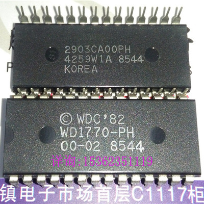 WD1770-PH  WD1770  电子集成块IC元件 进口双列28直插脚DIP封装