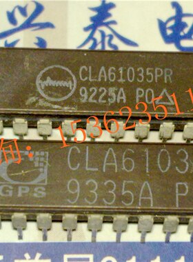 CLA61035PR  CLA61035BW  集成块IC件 进口双列24直插脚DIP陶瓷封
