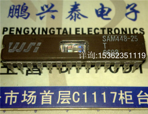 SAM448-25T  玻璃圆镜面  SAM448  进口双列28直插脚CDIP陶瓷封装