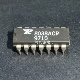 进口双列14直插脚PDIP封装 精密波形发生器IC集成电路 XR8038ACP