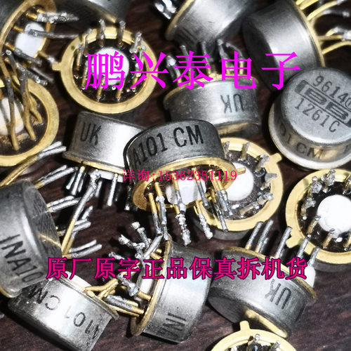 INA101CM  INA101SM  金封单运放 高精度仪表放大器IC 进口10直脚