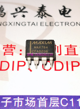 MAX764CPA  MAX764  进口双列8直插脚PDIP封 MAXIM 集成块元件IC