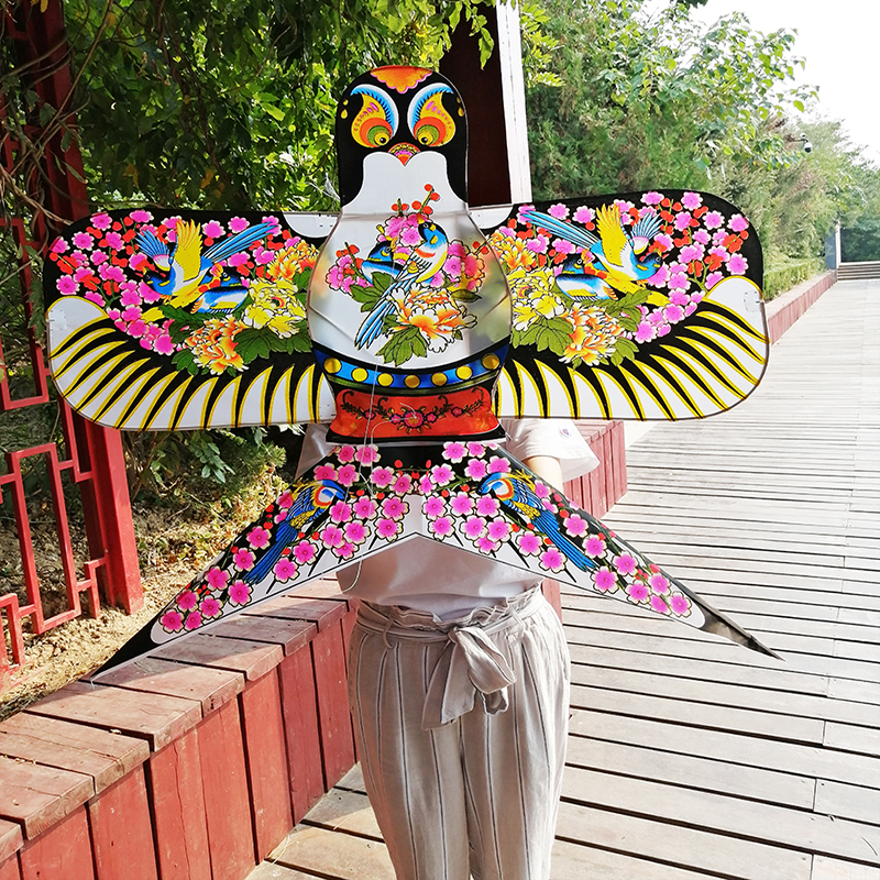 追風人表演裝飾舞臺拍照道具風箏