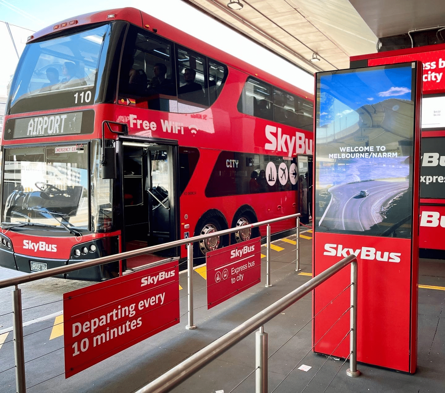 [12小時外找我]澳洲墨尔本SkyBus墨尔本机场巴士大巴车票單程往返