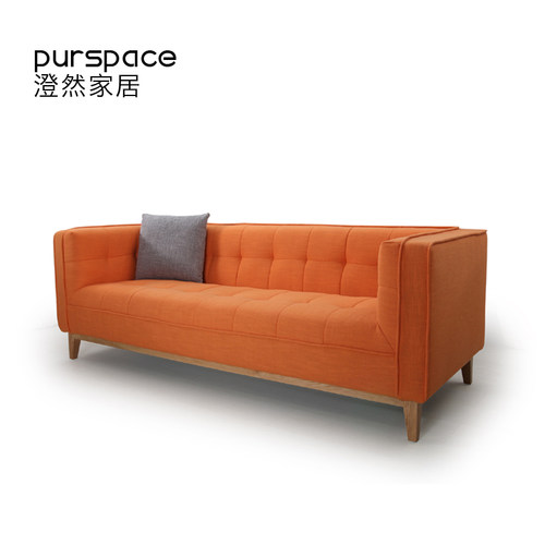 澄然时尚风样板房别墅客厅沙发