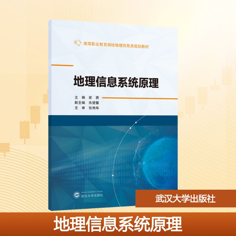正版现货 地理信息系统原理 武汉大学出版社 崔茜 主编;朱楚馨 副主编 编 大学教材