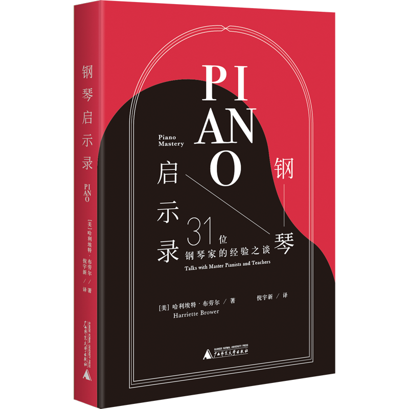 正版现货 钢琴启示录 31位钢琴家的经验之谈 广西师范大学出版社 (美)哈利埃特·布劳尔 著 倪宇新 译 艺术理论（新）
