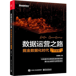 正版现货 数据运营之路 掘金数据化时代 升级版 电子工业出版社 张明明 著 网络通信（新）