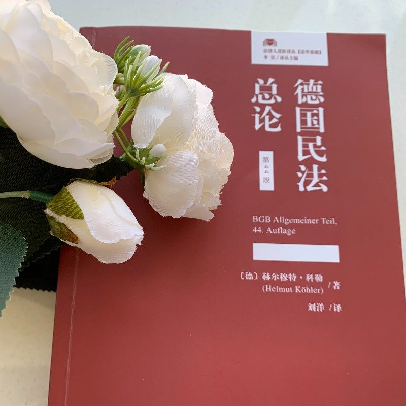 北京大学德国民法总论第44版图片