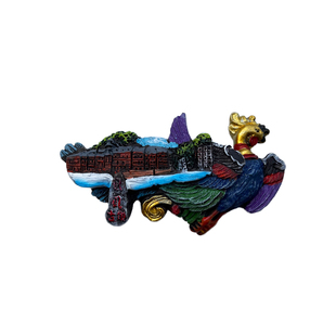 湖南凤凰古城创意旅游纪念品伴手礼时尚磁铁冰箱贴留言贴装饰立体