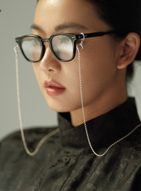 永恒结双扣多用素银链S925纯银