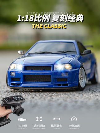 Landa Technology Ld1899 New Gtr Flip Light Car Remote Control Car Drift Car Gyroscope Boy Toy Car A99