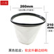 扬子吸尘器配件过滤网尘隔YZ201可水洗202软皮外翻边带硬圈26厘米