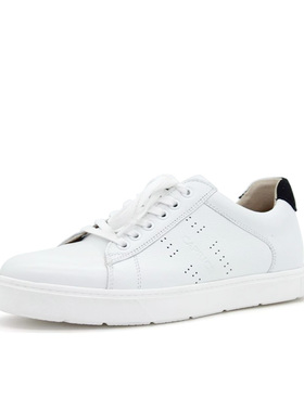 德国CAPRICE凯蝴蝶男鞋春夏新品时尚牛皮休闲小白鞋运动鞋13601