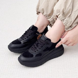 拼色厚坡跟休闲鞋 时尚 73.370 2025秋冬新品 德国Gabor嘉宝嘉步女鞋