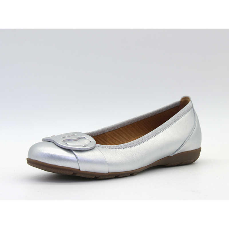 Gabor商场同款优雅尖头低跟单鞋