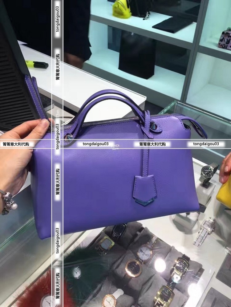 Òâ´óÀûÖ±²¥ FENDI·ÒµÏBY THE WAYţƤÊÖÌá°üµ¥¼çб¿çÅ®°ü×ÏÉ«
