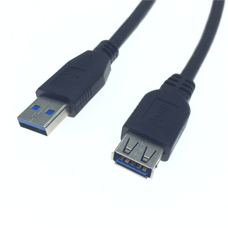USB 3.0 AM/AF延长线 USB公对母传输线电脑连接线数据线 0.3M/米