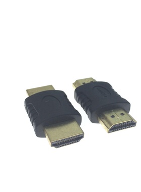 HDMI公对公转接头高清头A型标准头电脑连接电视HDMI公转公连接头