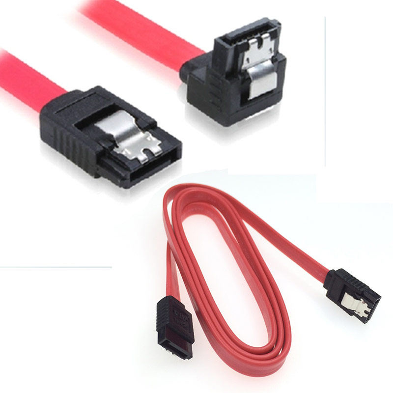 90度弯头sata线机箱线固态硬盘数据线电源串口带弹片光驱DVD传输1