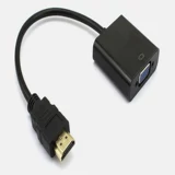 HDMI в VGA Public Data Cable Кабель телевизионной линии телевизора с помощью подключения к чипсу двойное магнитное кольцо 1,8 метра