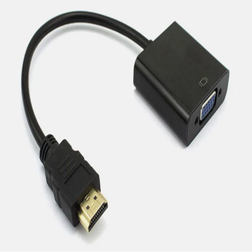 HDMI в VGA Public Data Cable Кабель телевизионной линии телевизора с помощью подключения к чипсу двойное магнитное кольцо 1,8 метра