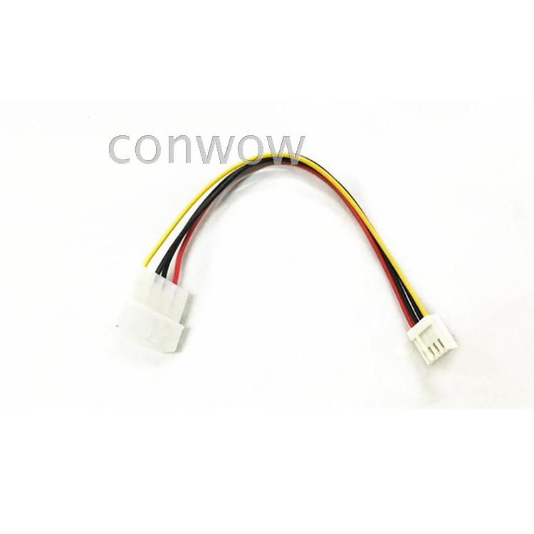 大4P转小4p 主板cpu电源线连接线4针 ide并口转4pin 供电线