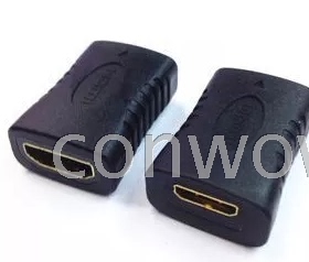 MINI HDMI母转HDMI母转接头平板电脑电视相机迷你C型转A标准连接