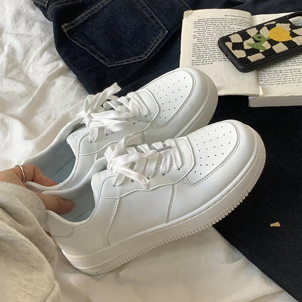 MISTERY透气小白鞋港味复古板鞋