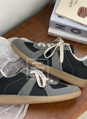 2025德训鞋男女同款百搭情侣休闲鞋平底板鞋运动阿甘鞋ins